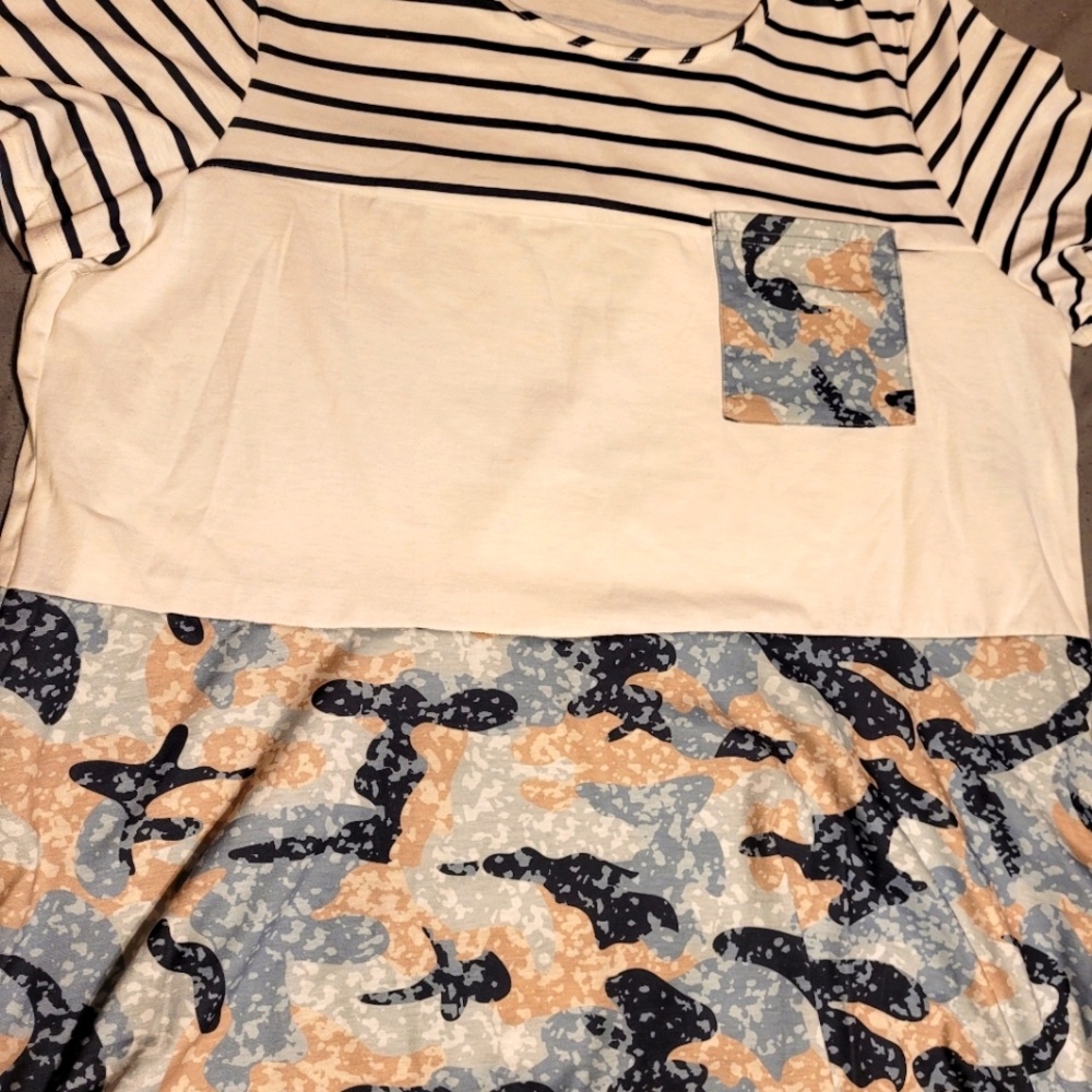 Plus Size Casual Tee/Tunic